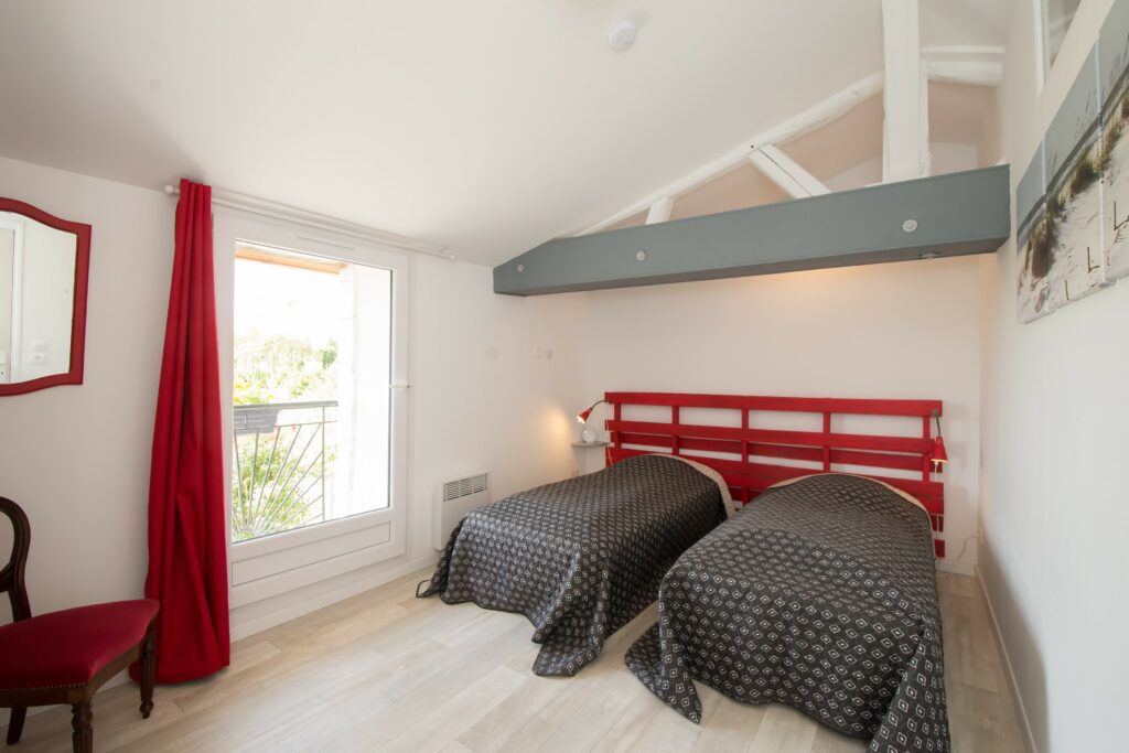 Le Chambre vue sur le jardin